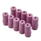 ZWEquipint Keramik-Sandstrahldüsenspitzen, Set mit 10 Luft-Siphon-Strahlgeräten für Maschinenteile, Desoxidierung, 4,5 mm, 7 mm, Bohrungsdurchmesser, Rosa, 35 mm Länge (5 mm)