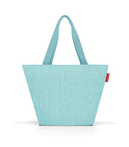 reisenthel shopper Geräumige Shopping Bag und edle Handtasche in einem Aus wasserabweisendem Material, Couleur:twist ocean