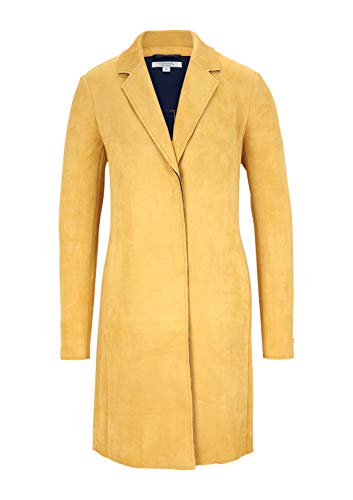 comma CI Damen 88.907.54.4007 Mantel, per Pack Gelb (Yellow 1528), 42 (Herstellergröße: 42)