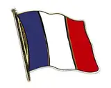 Pin Anstecker Flagge Fahne Frankreich Nationalflagge Tricolore