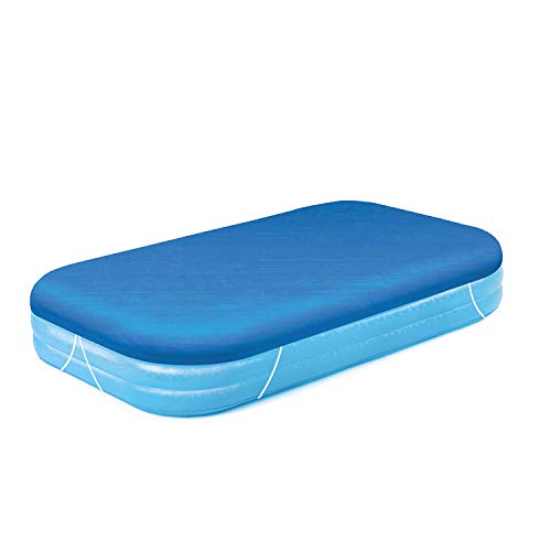 Bestway Flowclear PE-Abdeckplane für Family Pools, Blau, 305 x 183 x 56 cm