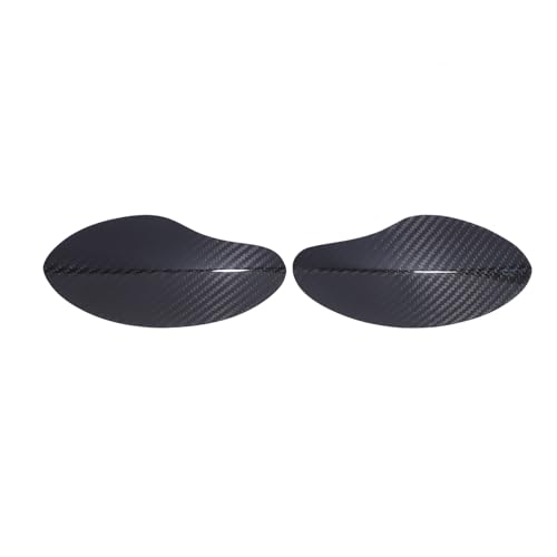 JTLB 2 PCs Motorrad -Seitenschutzschutzabdeckung Kohlefaser Kratzerds Seiten Anti -Kollisions -Kollisionsschutz Austausch für Xmax 125 250 300 400