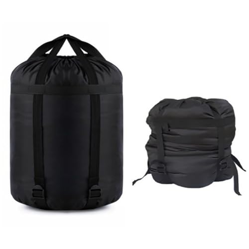 Doukesh Leichte Kompressionssack,Wasserfester & Ultraleichter Schlafsack Aufbewahrungstasche,Aufbewahrungstasche für Schlafsack,Wasserabweisend Packsack für Schlafsack,Kleidung,Camping,Wandern