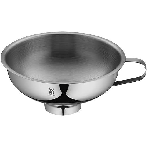 WMF Gourmet Marmeladentrichter 14 cm, Trichter große Öffnung 4 cm, Einfülltrichter Edelstahl, Cromargan Edelstahl, Einfüllhilfe für Gläser
