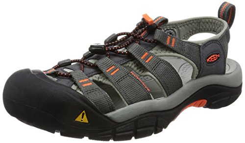 KEEN Herren Newport H2 Sandalen, Magnet/Nasturtium, 47 EU