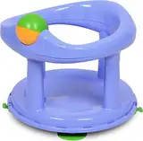 Safety 1st 360° drehbarer Badesitz, ergonomischer Sitz für die Badewanne mit Rollball und 4 Saugnäpfen, nutzbar ab ca. 6 Monaten bis max. 10 kg, pastel, hellblau, 32110009