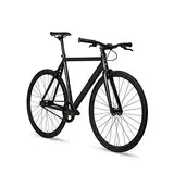 6KU Fixie Urban Track Bike, Aluminium, starres Getriebe, 52 cm/S