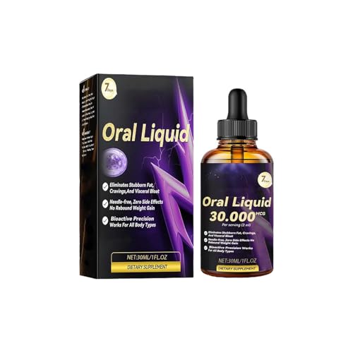 GLP-1 Abnehmen Tropfen, GLP-1 Orale Flüssigkeit, Slimming Drops zum Trinken, Schlankheitstropfen zum Einnehmen, GLP 1 Tropfen für Weight Loss, Abnehmen Schnell Fettverbrenner, Fatburner, 1 Stück