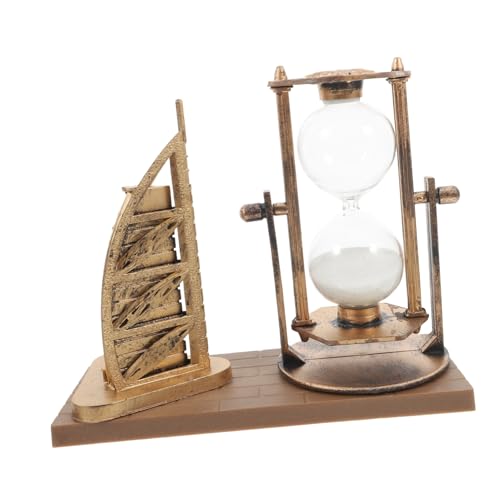 NULYLU Sanduhr Ornamente, Für Den Schreibtisch, Sanduhr, Sanduhr, Sanduhr, Sanduhr, Graviert, Messing, Sanduhr, Timer, Dekorative Sanduhr, Sanduhr, Anti Tropfen Sand, Sanduhr, Timer,