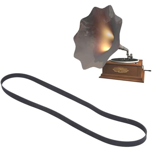 COYUN Plattenspieler Gummiband, Phonograph Ersatzgürtel, Riemen für Plattenspieler, Riemen Plattenspieler, Recorder Riemen Teile, Plattenspieler-Gürtel, 270mm