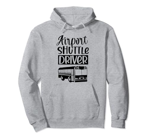Flughafen Shuttle Fahrer Busservice Fahren Pullover Hoodie