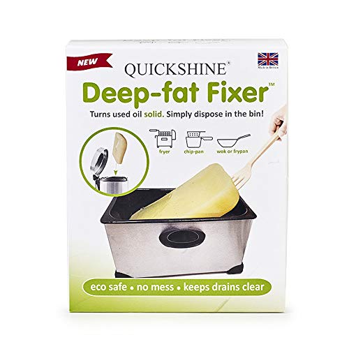 Quickshine Deepfat Fixer 2 Beutel, weiß, 15.3 x 12.4 x 5.1 cm