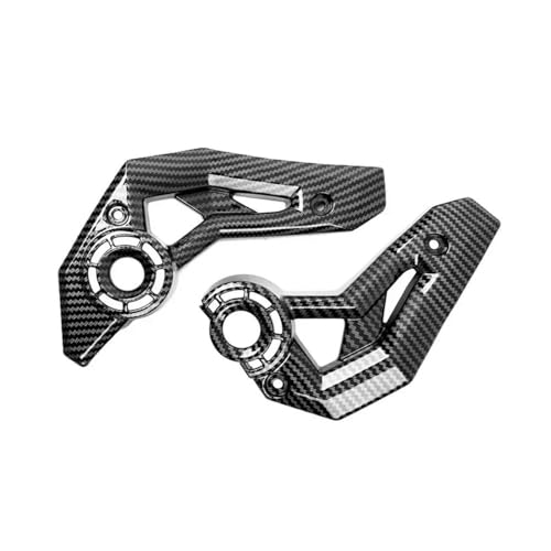 Motorrad Zubehör Rahmen Seite Abdeckung Gugel Panel Verkleidung Schutz Schutz Für Z650 Für Ninja 650 Für Z 650 2017-2024(Carbon Fiber Look)
