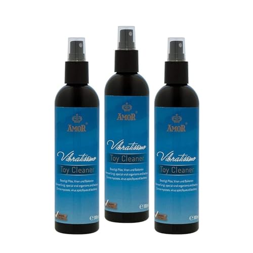 Vibratissimo Toy Cleaner 3x300ml I 2 in 1 I Reinigungsspray ohne