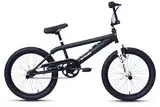 WYNN BMX Freestyle 20 Zoll XX1.0 schwarz-weiß Rahmenhöhe 28 cm Mag-Wheels V-Brake