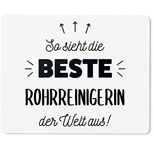 JUNIWORDS Mauspad Mousepad, So Sieht die Beste Rohrreinigerin der Welt aus! (5869808)