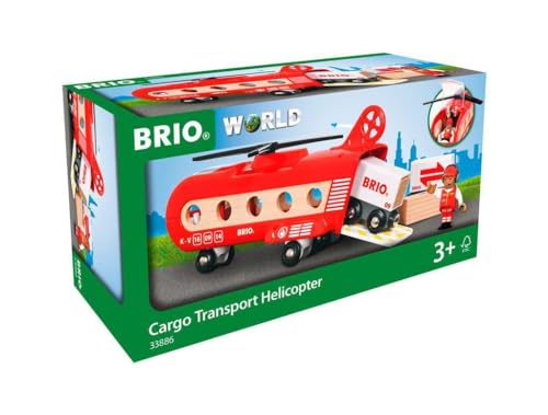 BRIO 33886 Eisenbahn-Transporthubschrauber
