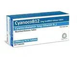 CYANOCOB12 100MCG Tabs 28 (CYANOCOBALAMIN 100MCG Tabletten X 28 Tab-Packung)