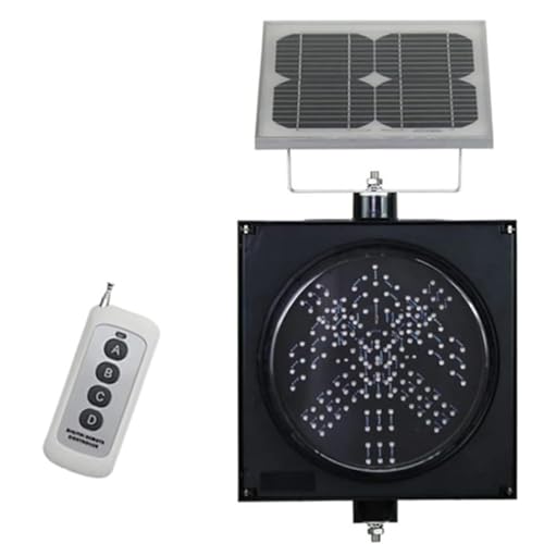 Industrielle LED-Ampel, IP65 wasserdicht, für erhöhte Sicherheit an Kreuzungen, Kurven und Brücken