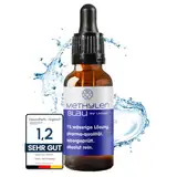 Methylenblau Tropfen Pharmaqualität | 1% | Laborgeprüft (>99,8% rein) | Made in Germany | 50ml