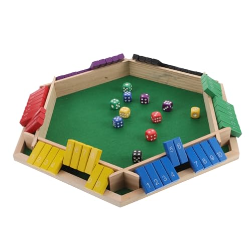Sosoport Flop-spieltisch Brettspiel-couchtisch Kartenspielhalter Spielnacht Verstellbarer Outdoor-Tisch Mahjong-Tisch Klappbar Pokertisch Kartentisch Billardtisch Hölzern