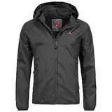 Höhenhorn Rigi Herren Regen Jacke Outdoor Rain Freizeitjacke Schwarz 3XL