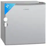 Bomann® Gefrierbox 31L Nutzinhalt | Gefrierschrank klein mit Gitterablage | wechselbarer Türanschlag & stufenlose Temperaturregelung | Mini Gefrierschrank mit 4 Sterne-Kennzeichnung | GB 341.1 inox