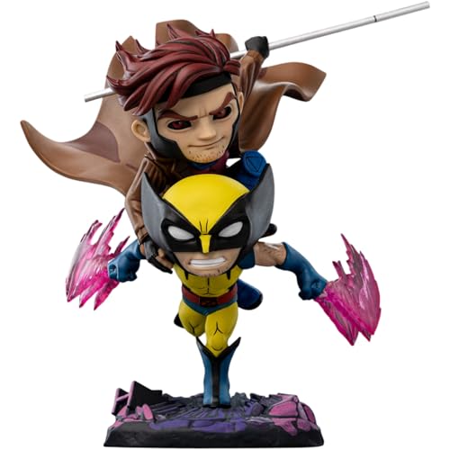 Iron Studios Mini-Statue Gambit and Wolverine X-Men '97, 23,25 cm
