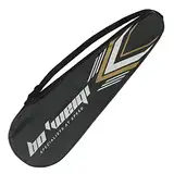 Roysmart Wasserdicht Badminton-Tasche, Schulter Badminton-Tasche für 2 Schläger, Badminton-Schlägertaschen mit Reißverschluss, Sport Badminton-Rucksack Umhängetasche