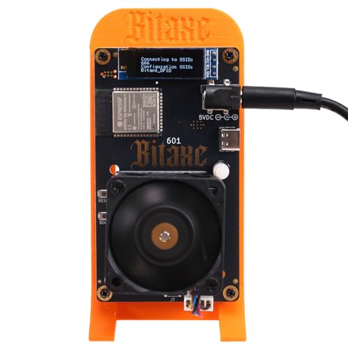 Janasiba Gamma 601 Solo Miner 1.2TH/S BM1370 Asic Chip 18W Von Antminer S21 Pro Bitcoin BTC Miner mit Halterung EU Stecker