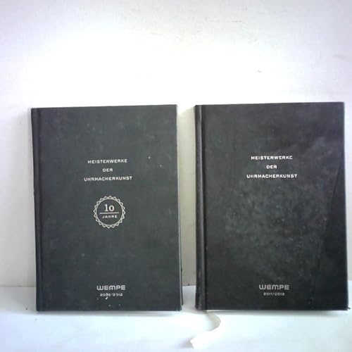 Meisterwerke der Uhrmacherkunst. 10 Jahre. 2009-2010/ 2011-2012. 2 Kataloge