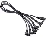 Mooer Power Daisy Chain Cable, 5 Plugs, angled