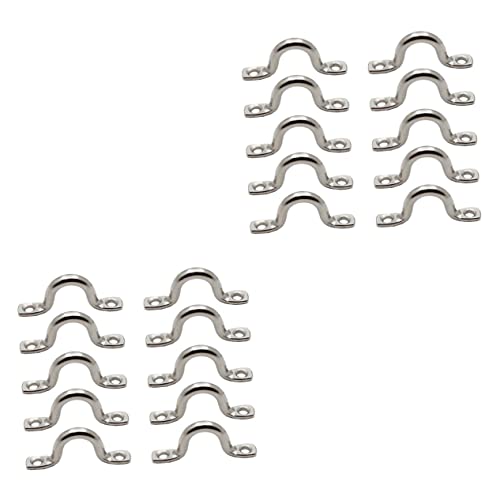 VANZACK 2 Sets Boot Marine Kajak Kanu Schlauchboot Griff Buckelform Halterung Großes Lager Für Einfaches Segeln 10 Stück * 2