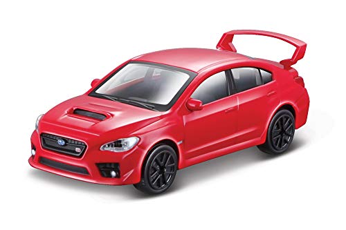 Bburago 1:43 Street Fire Subaru WRX STI (2017), Farblich Sortiert, Auto, Spielzeugfahrzeug, 3+ Jahre, Unisex, All Ages