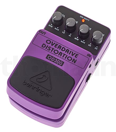 Behringer OVERDRIVE/DISTORTION OD300 2-Mode Overdrive/Distortion Effektpedal