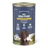 by Amazon Nassfutter für Hunde, Stücke mit Geflügel in Sauce, 1,24 kg