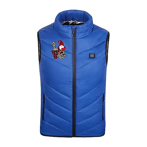 Beheizte Weste Kinder Beheizbare Daunenweste Mädchen USB wiederaufladbar Beheizbare Kleidung Jungen Winter Wärmer Bekleidung Beheizbare Weste für Outdoor Sport und Tägliches Tragen