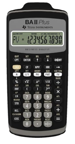 Texas Instruments BA-II PLUS Finanzrechner