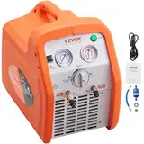 VEVOR Zwei-Zylinder Kältemittelabsauggerät Kältemittel Absaugstation, 1 HP Kältemittel Absauggerät Refrigerant Recovery Machine 220-240 V, 7,7 lbs/min Kältemittel Abpumpstation