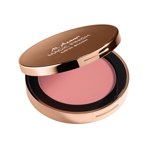 M. Asam MAGIC FINISH Satin Blush Peachy Rose (4g) – Blush mit Satin-Touch Textur für ein perfektes Make Up, hochpigmentierte Beauty-Farben, feuchtigkeitsspendend, federleichte Formel für jeden Hauttyp