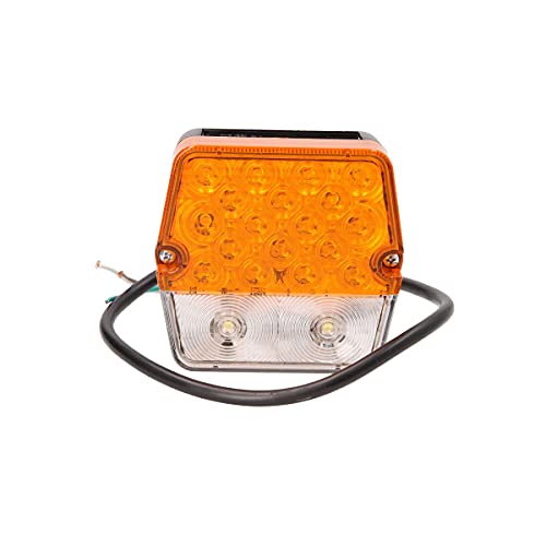 HELLA VALUEFIT Blinkleuchte - LED - 24V / 12V - Anbau/geschraubt - Stecker: offene Kabelenden - vorne - Menge: 1 - 2BE 357 023-001