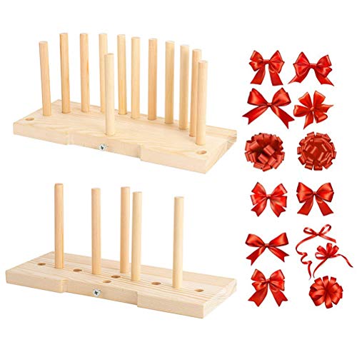 Yorimi Bow Maker Holzkranz, Schleifenmacher, Werkzeug, langlebig, tragbar, Fliege Maschine