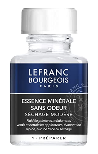 Lefranc & Bourgeois Malmittel, geruchsarmes Lösungsmittel für Ölfarben in 75 ml Flasche