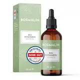 Rosmalin® Rosmarinöl Haare | 100% Bio | Dermatologisch getestet - für Frauen & Männer geeignet - Reine Naturkosmetik für Haare & Kopfhaut - Pflegende Kopfhautbehandlung