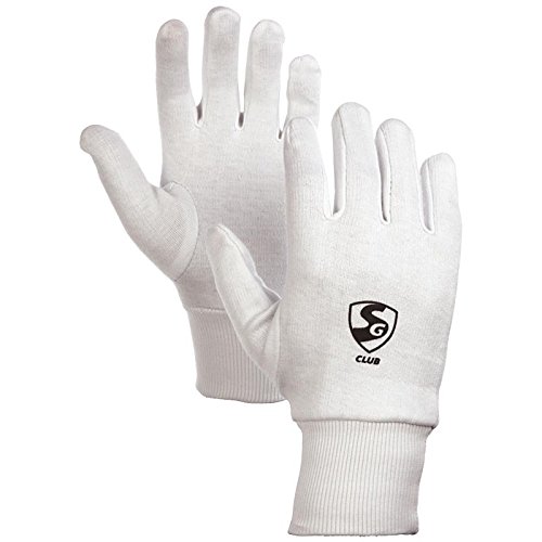 SG Cotton Club Innenhandschuhe, Jugendliche, Cricket, Weiß