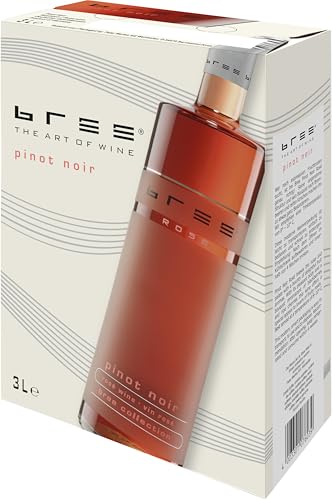 Bree Pinot Noir Rosé Qualitätswein feinherb aus Deutschland, Bag-in-Box (1 x 3 l)