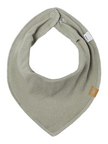 NAME IT Halstuch Baby Dreieckstuch UNI in Rippoptik Organic Cotton (Dried Sage)