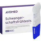 5 x Aydmed Profi Frühschwangerschaftstest | Ultra-Empfindlicher Schwangerschaftstest zum Nachweis der Schwangerschaft im Urin | Genauigkeit über 99% | Test 6 Tage vor Ausbleiben der Periode