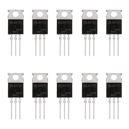 BOJACK IRLB8721 MOSFET Transistoren IRLB8721PBF 30 V 62 A N-Kanal Leistungs MOSFET TO-220 (Packung mit 10 Stück)