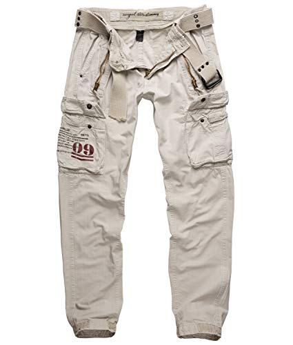 Surplus Raw Vintage Royal Traveler Slimmy Trousers, royalwhite, XL
